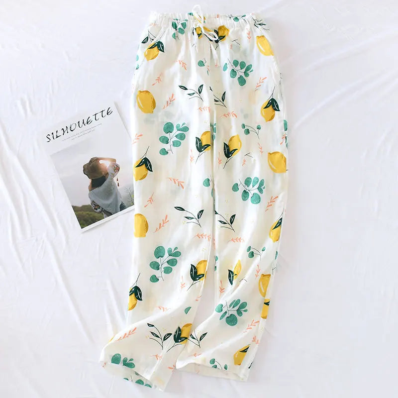 Cotton Pajama Pants
