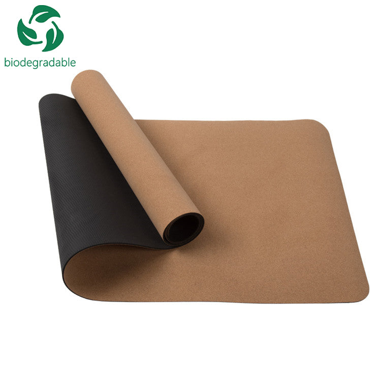 Eco Friendly TPE Yoga Mat Cork,Cork Yoga Matt
