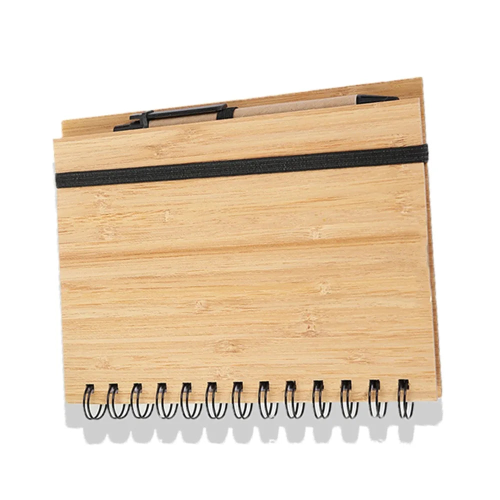 New Products Bamboo Cover Notebook A5 Eco Friendly Fancy Bamboo Notebooks