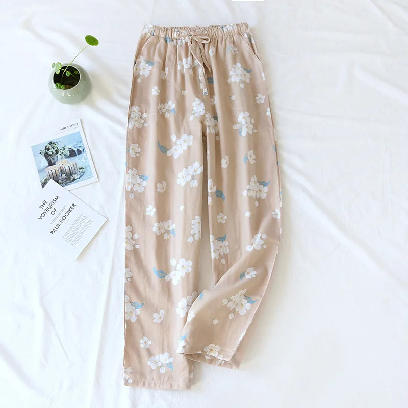 Cotton Pajama Pants