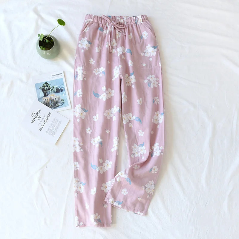 Cotton Pajama Pants