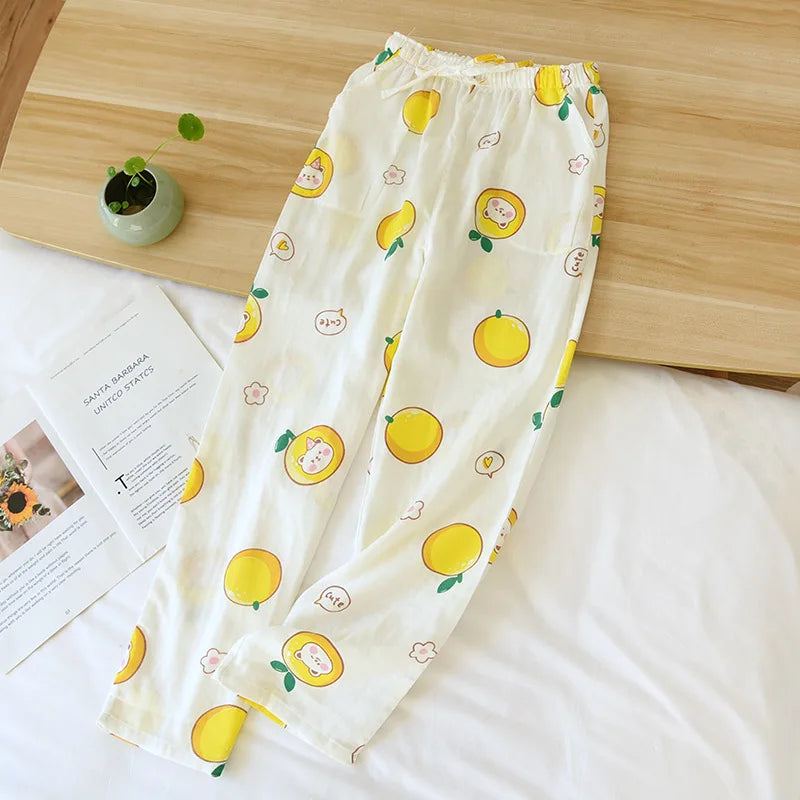 Cotton Pajama Pants