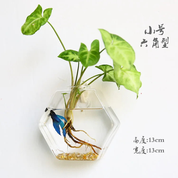 1Pc Creative Art Glass Vase
