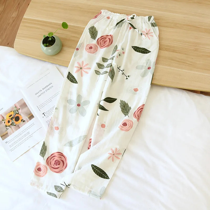 Cotton Pajama Pants