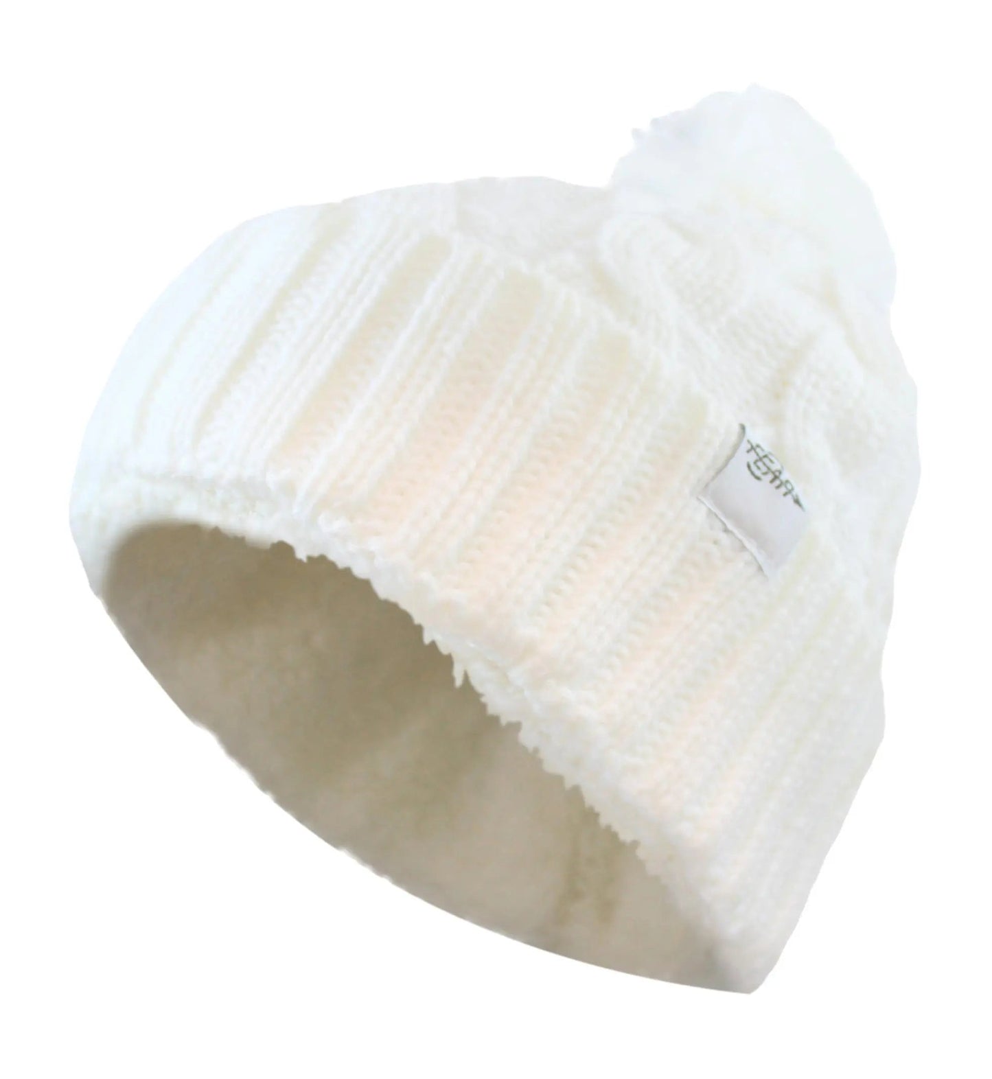 Warm Wool Insulated Winter Beanie Hat