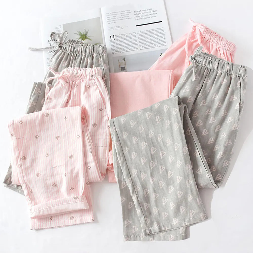 Cotton Pajama Pants